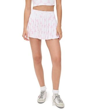 LoveShackFancy Dancia Skirt - White