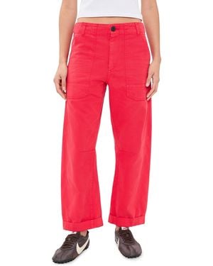Pistola Tori Utility Pants - Red