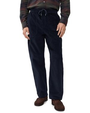 Paul Smith Corduroy Drawstring Pants - Blue