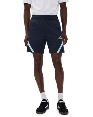 adidas House Of Tiro Nations Track Shorts 7 - Blue