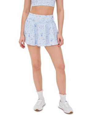 LoveShackFancy Corene Skort - Blue