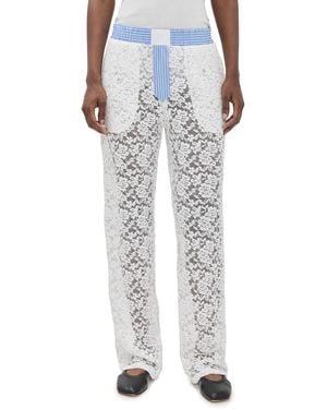 Lioness Cobain Lace Pants - White