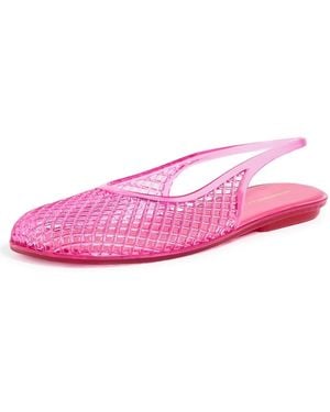 INTENTIONALLY ______ Nessa Jelly Flats - Pink