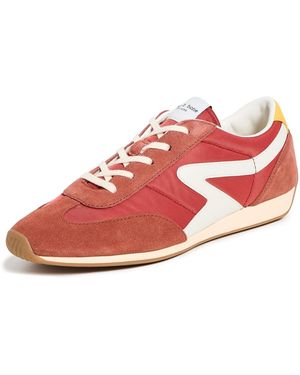 Rag & Bone Retro Runner Slim Sneakers - Red