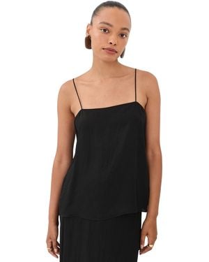 Tibi Summer Slip Cami - Black