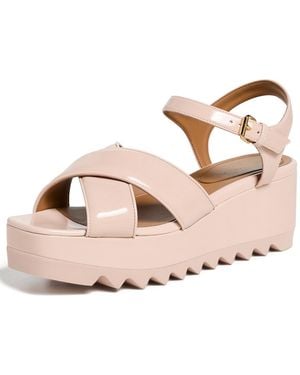 Stella McCartney Elyse Criss Cross Sandals - Pink