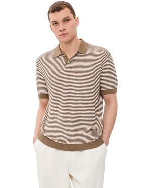 Theory Striped Polo - Multicolor