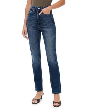 DL1961 Kristy Cigarette High Rise Jeans - Blue