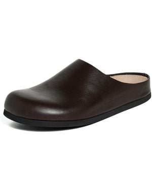 Common Projects Leather Clogs - Black