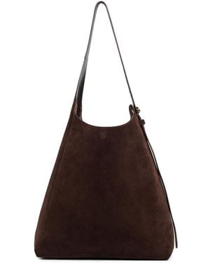 Tory Burch Romy Suede Hobo Bag - Brown
