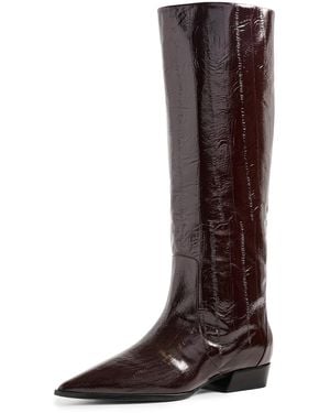 Black Suede Studio Aero 25 Boots - Brown