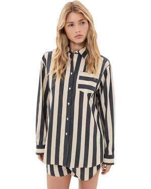 Solid & Striped The Avril Button Down Shirt - Black