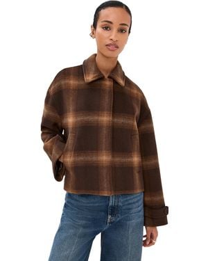 Jonathan Simkhai Colby Plaid Jacket - Multicolor
