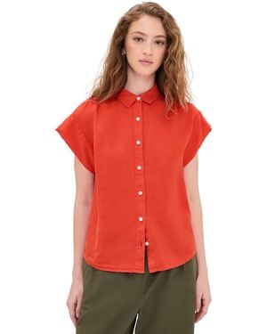 Alex Mill Maddie Blouse - Red