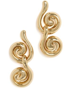 Jenny Bird Nico Earrings - Metallic