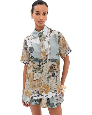 Isla & White Sol Top - Multicolor