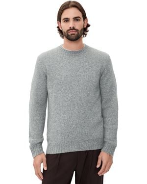 NN07 Lee Fluffy Knit Sweater - Gray