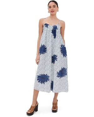Alix Of Bohemia Eden Dahlia Dress - Blue