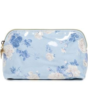 LoveShackFancy Small Travel Pouch - Blue