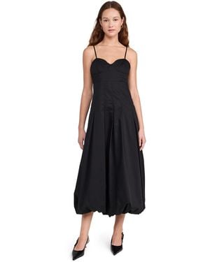 Line & Dot Lacie Bubble Hem Dress - Black