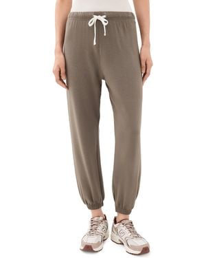 Splits59 Andie Oversized Fleece Sweatpants - Natural