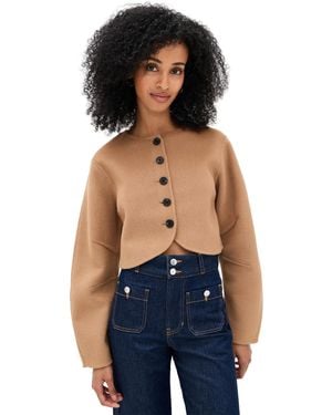 ALIGNE Angelina Cropped Jacket - Blue