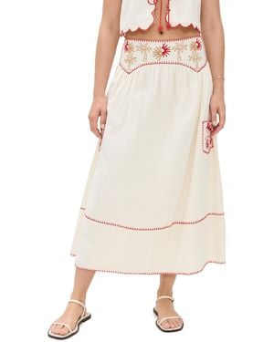 Never Fully Dressed Pollenca Skirt - Natural