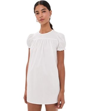 Lioness Crush Mini Dress - White