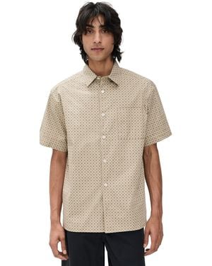 A.P.C. A. P.C. Ross Printed Shirt - Natural