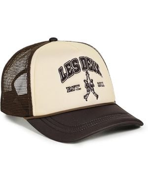 Les Deux Basketball Player Trucker Cap - Black
