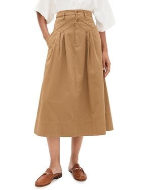 The Great The Field Skirt - Natural