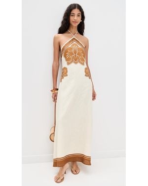 kyanne maxi dress Kyanne Maxi Dress Chocolate Polka Dot