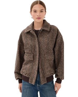 Stella Jean Bomber Jacket - Brown