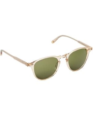 Garrett Leight Hampton Sunglasses - Metallic