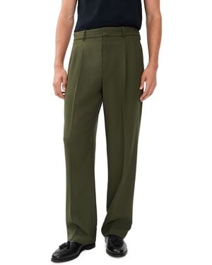 Jonathan Simkhai Julian Pleated Pants - Green