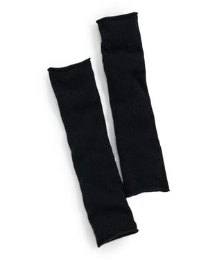 Lisa Yang Aspen Arm Cashmere Warmers - Black