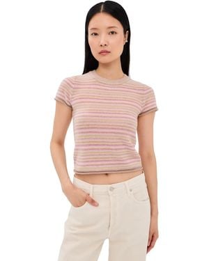 SABLYN Jude Cashmere Tee - Multicolor