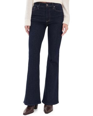 Pistola Kinsley Mid Rise Ultra Flare Jeans - Blue