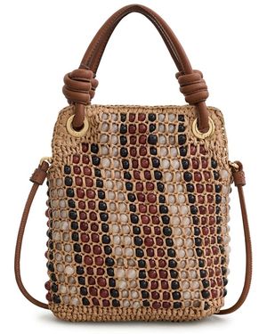 Veronica Beard Small Beaded Slouch Bag - Multicolor