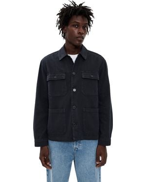 FRAME Herringbone Jacket - Black