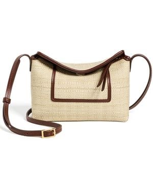 Wandler Penelope Slouch Mini Raffia Bag - Natural