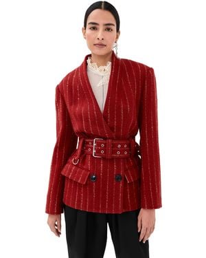 Isabel Marant Fyma Blazer - Red