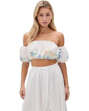 En Saison Julia Top - White