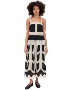 Zimmermann Rhiannon Lace Slip Dress - Black