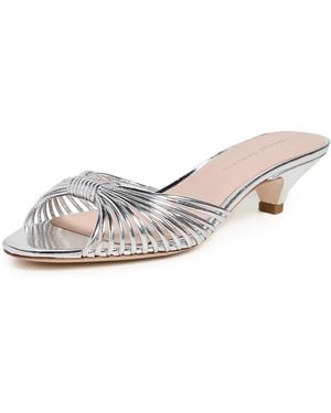 Loeffler Randall Dixie Strappy Kitten Sandals - Black