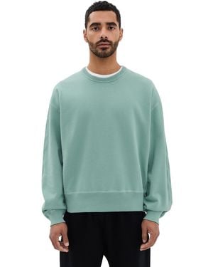 Reigning Champ Midweight Terry Relaxed Crewneck - Green