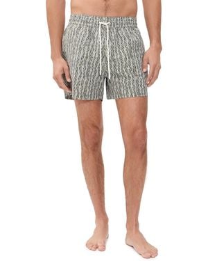 Frescobol Carioca Rio Prado Print Swim Shorts - Multicolor