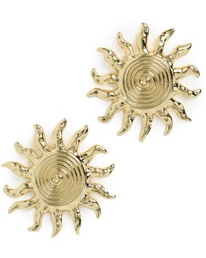 Luv Aj The Ibiza Sun Earrings - White