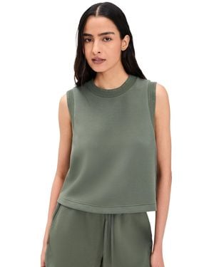 Varley Shea Crop Tank - Green