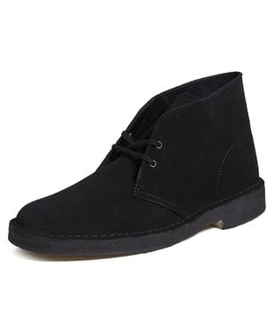 Clarks Desert Boot Ankle Bootie - Black